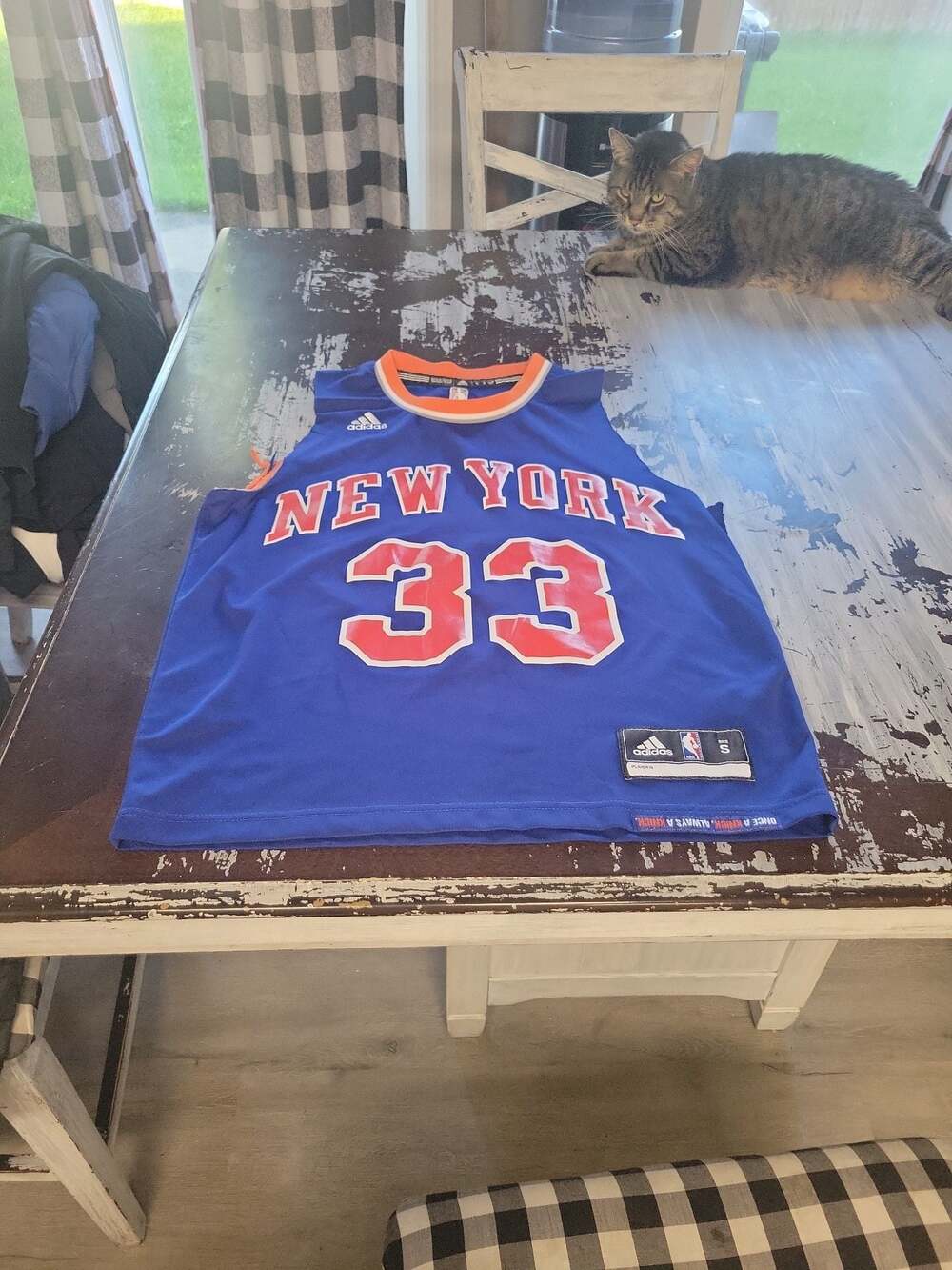 Adidas New York Knicks Patrick Ewing #33 Swingman Jersey